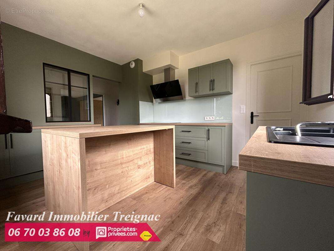 Maison  120 m²  3 chambres - garage  et  jardin plat  850 m² 19 260 TREIGNAC - photo 8
