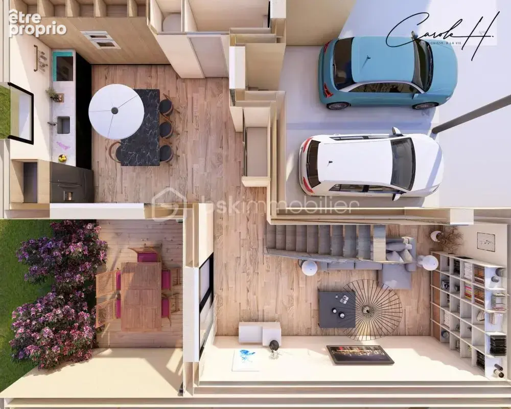Le Clos De Mistral, Proche Centre de Cavaillon Dept 84 , Maison Construction Neuve  81 m2 R+1 , cour ou jardinet + 2 Parkings /  - photo 2