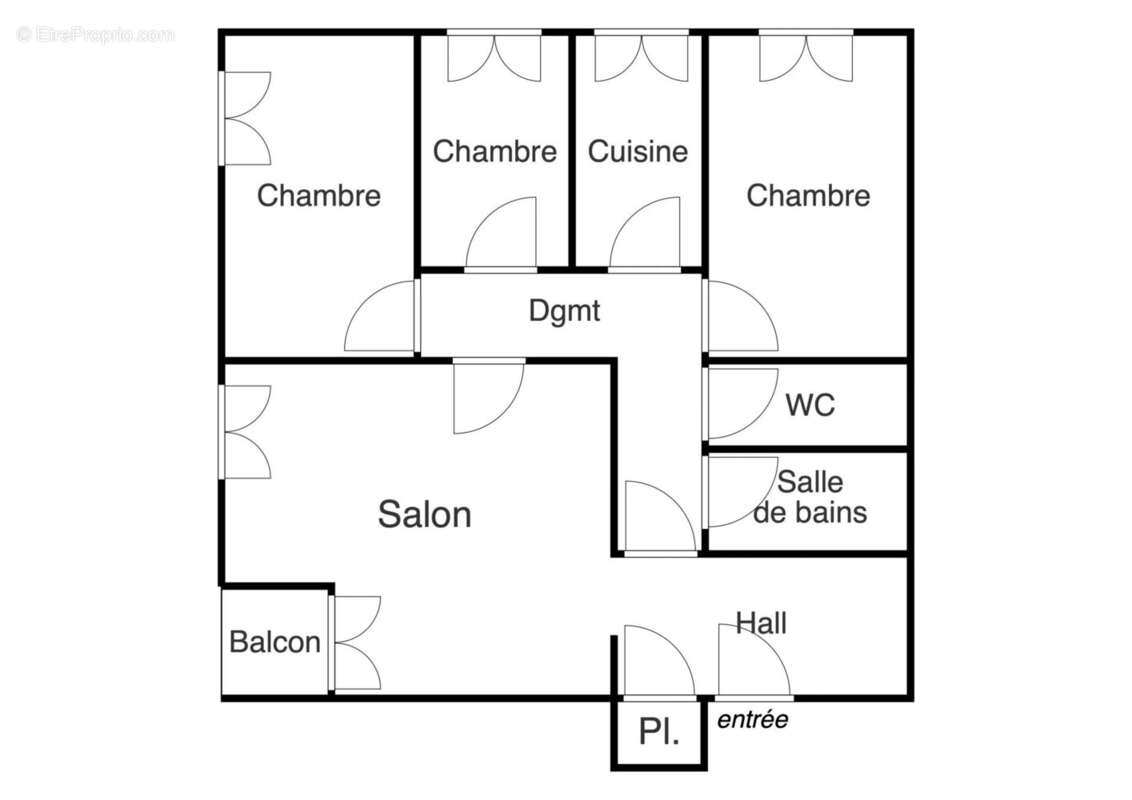 Appartement à MARSEILLE-2E