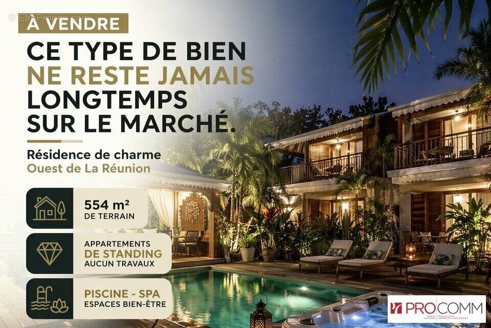 Appartement à LES TROIS-BASSINS