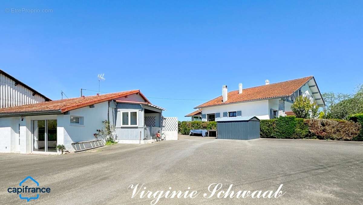 Dpt landes (40), habas, superbe maison landaise avec logement independant, atelier et garage, terrain 2112 m2 - photo 28