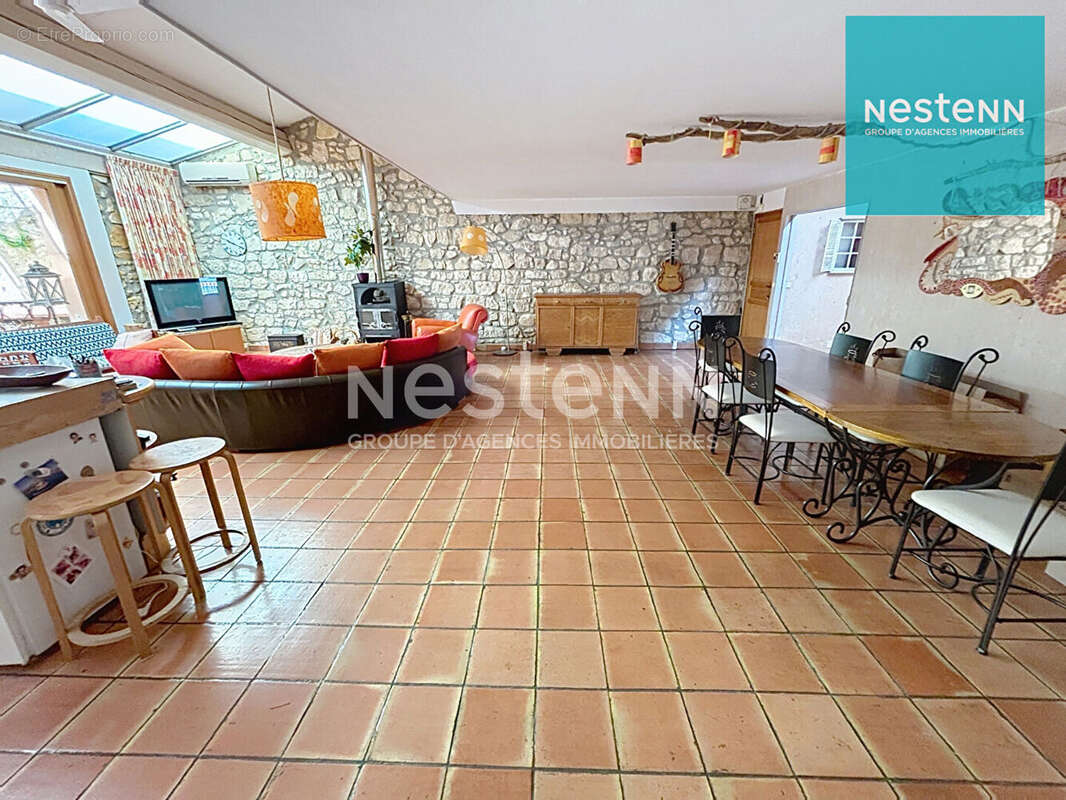 Maison de village Roquefort Des Corbières 165 m2 avec terrasse et piscine - photo 5