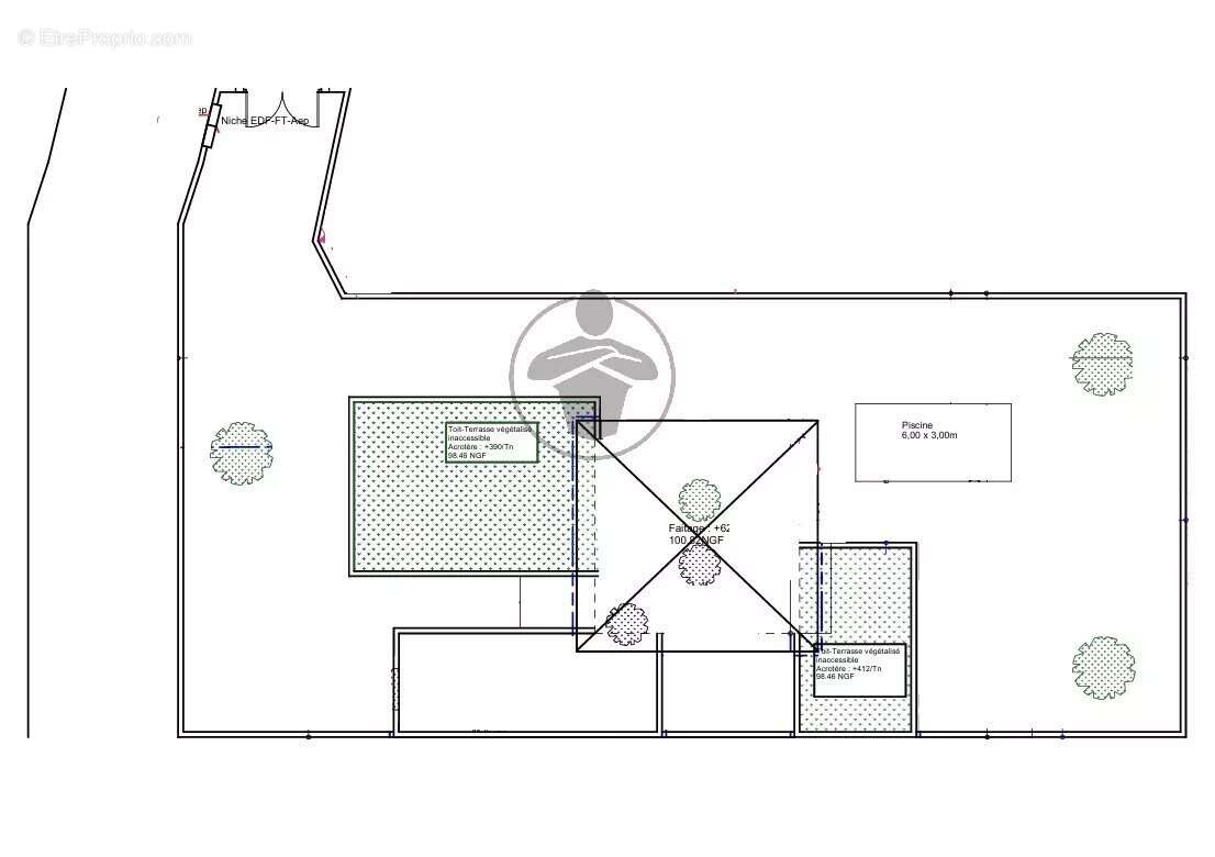 Terrain à LES MATELLES