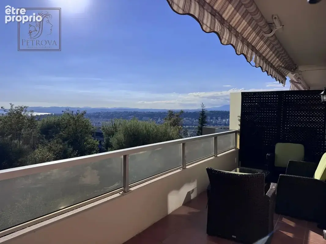 A vendre 3p - dernier étage - vue mer - nice / fabron piscine terrasse - photo 11