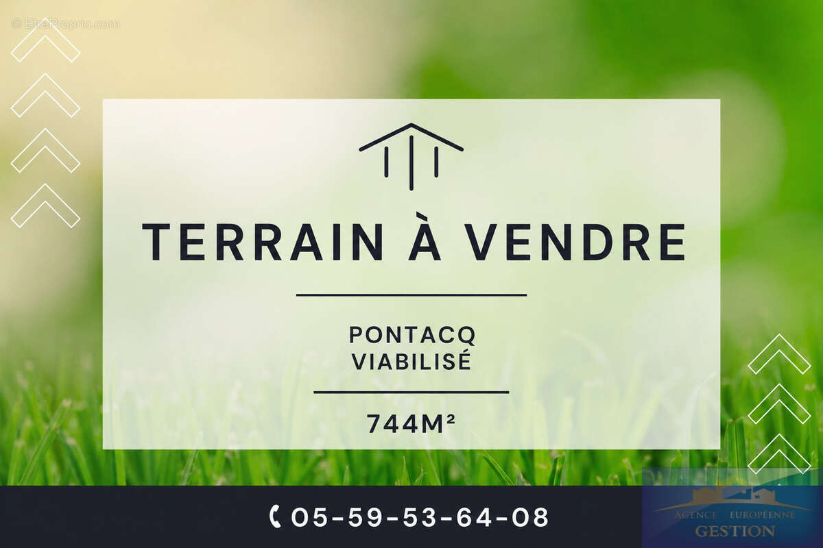 Terrain à PONTACQ