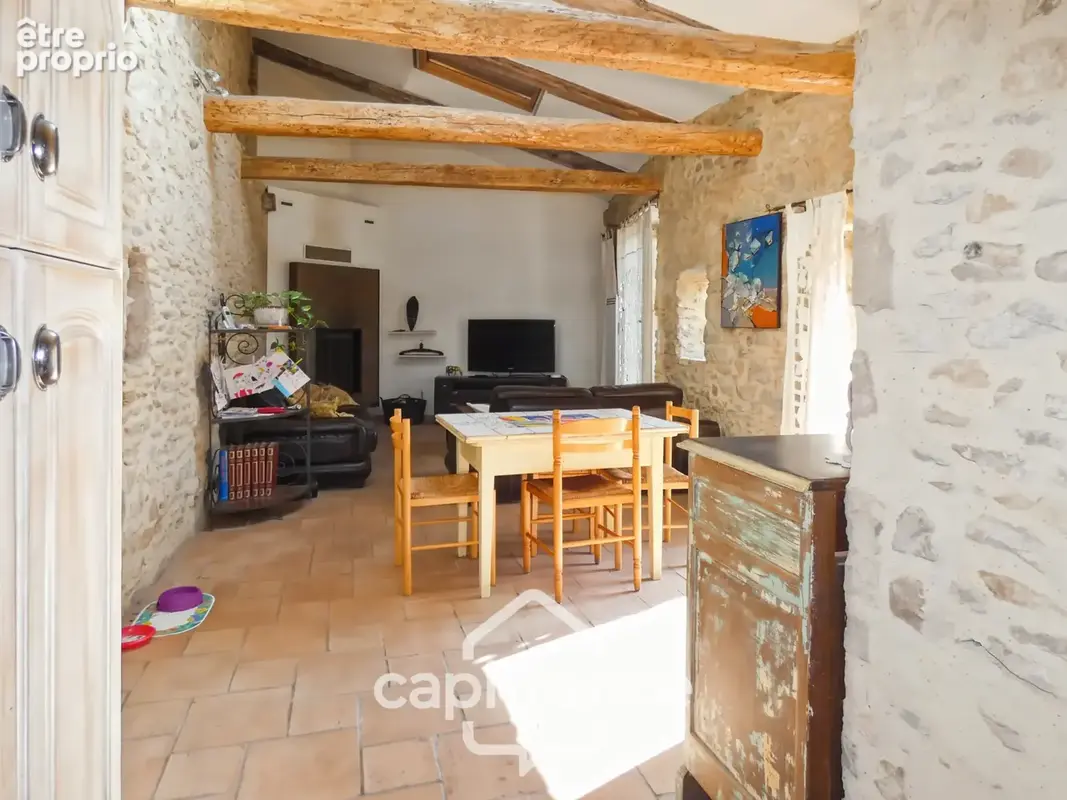 Laudun-maison de village 90m² avec cour et terrasse - photo 5