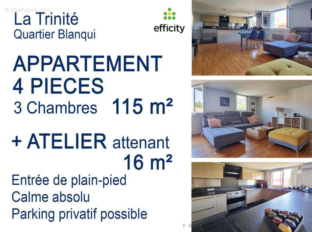Appartement à LA TRINITE