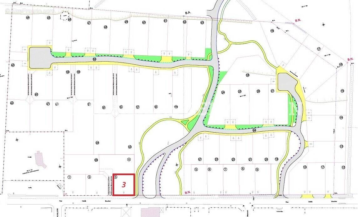 Terrain à LAMOTTE-BEUVRON
