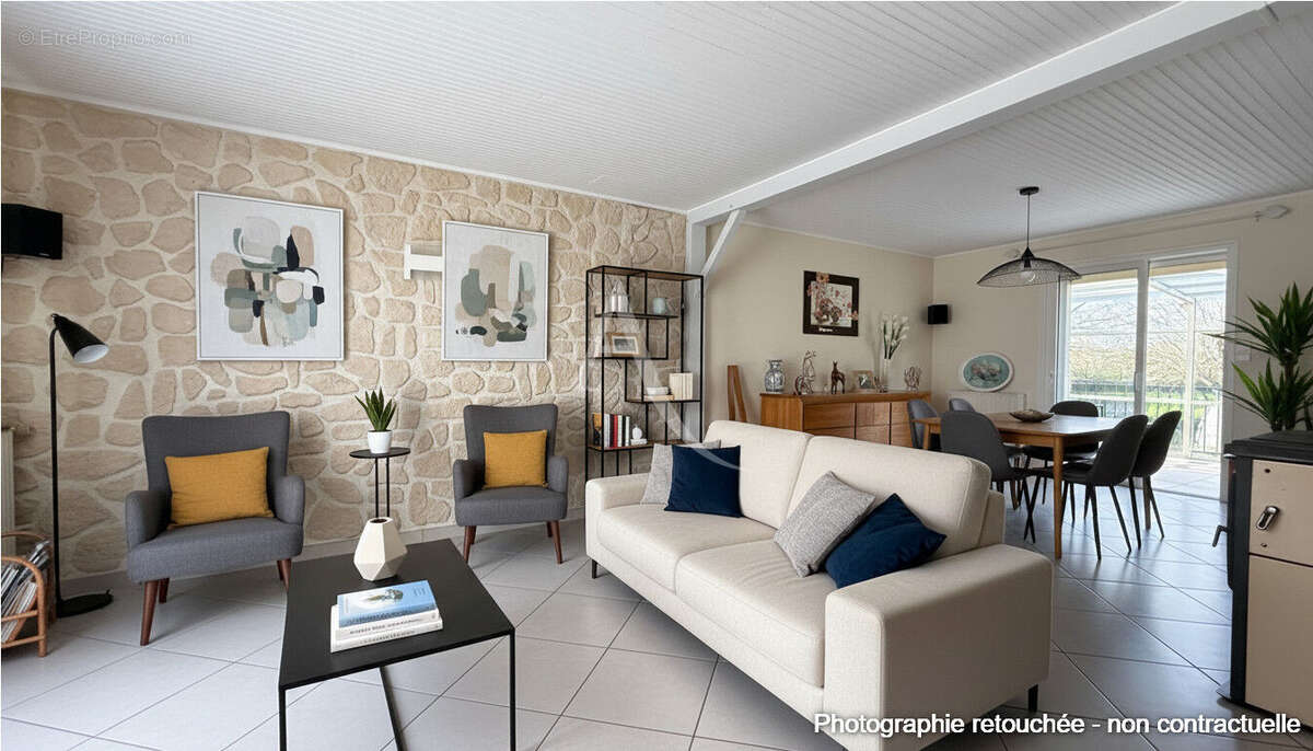 Rives de l yon - maison a vendre - photo 6