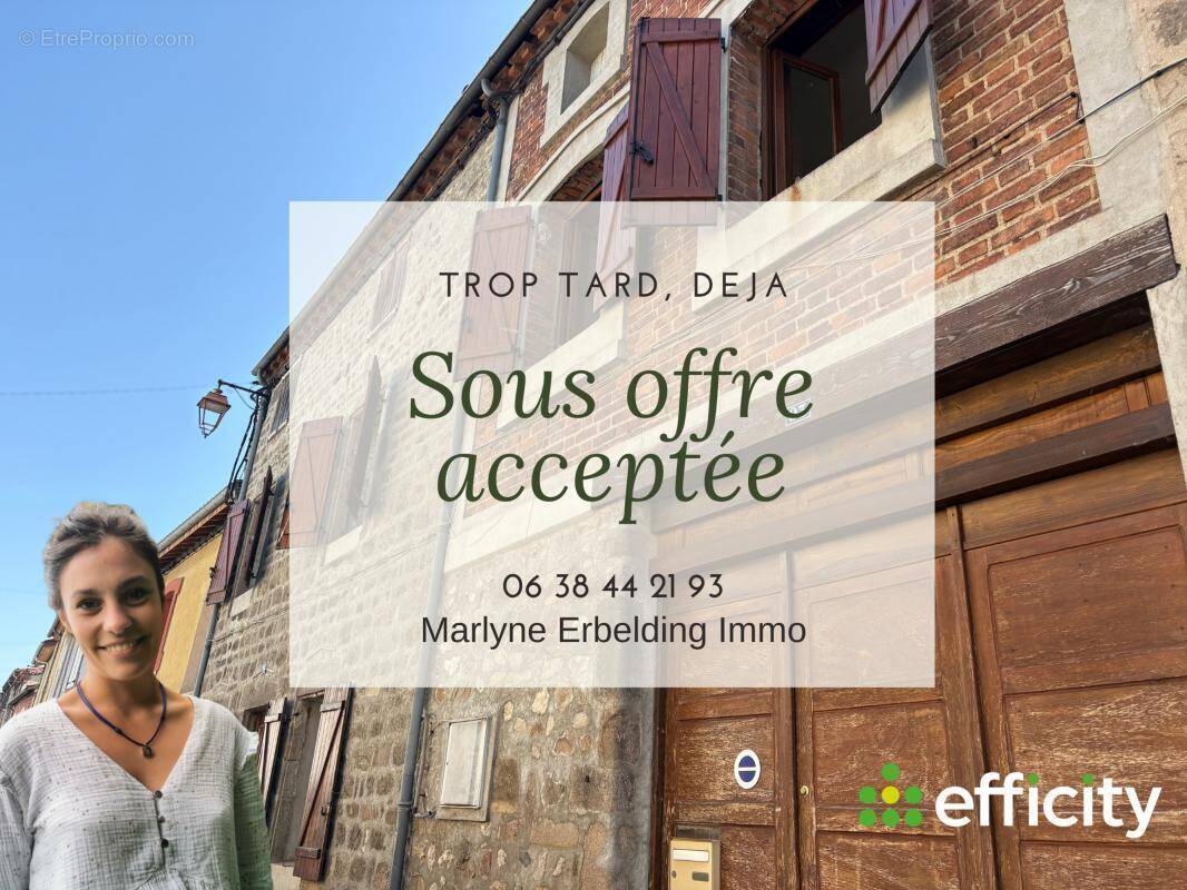 Maison à SURY-LE-COMTAL