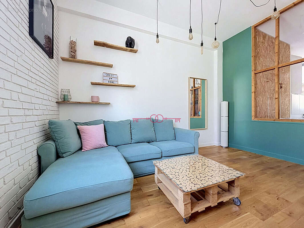À vendre -  appartement de type 2 avec exterieur et pk - en exclusivité - à reims - photo 4