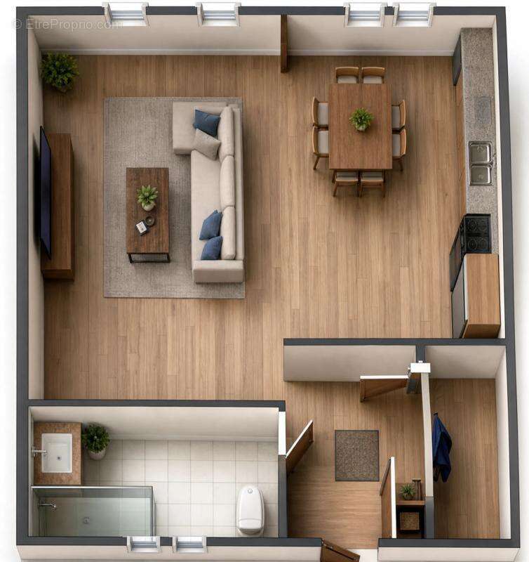 Studio de 21 m² situé à Paris 19e - Vendu loué - photo 9