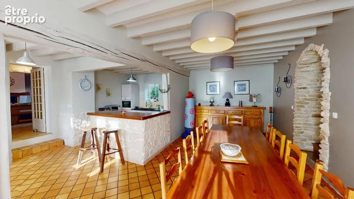 Maison  familiale de charme à Guitrancourt - 7 pièce(s) 130 m2- 501 m² de jardin - photo 4