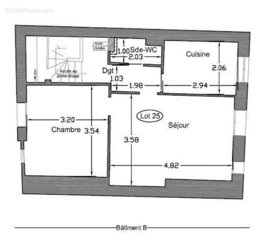 Appartement à PARIS-2E