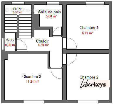 Maison 3 chambres avec jardin centre ville de Damville - photo 18