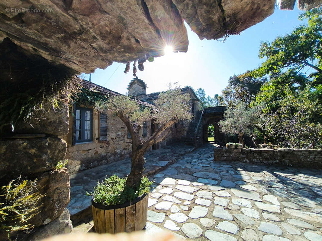 En plein coeur des cévennes authentique mas du XIIème siècle sur 7 hectares de terre - photo 3