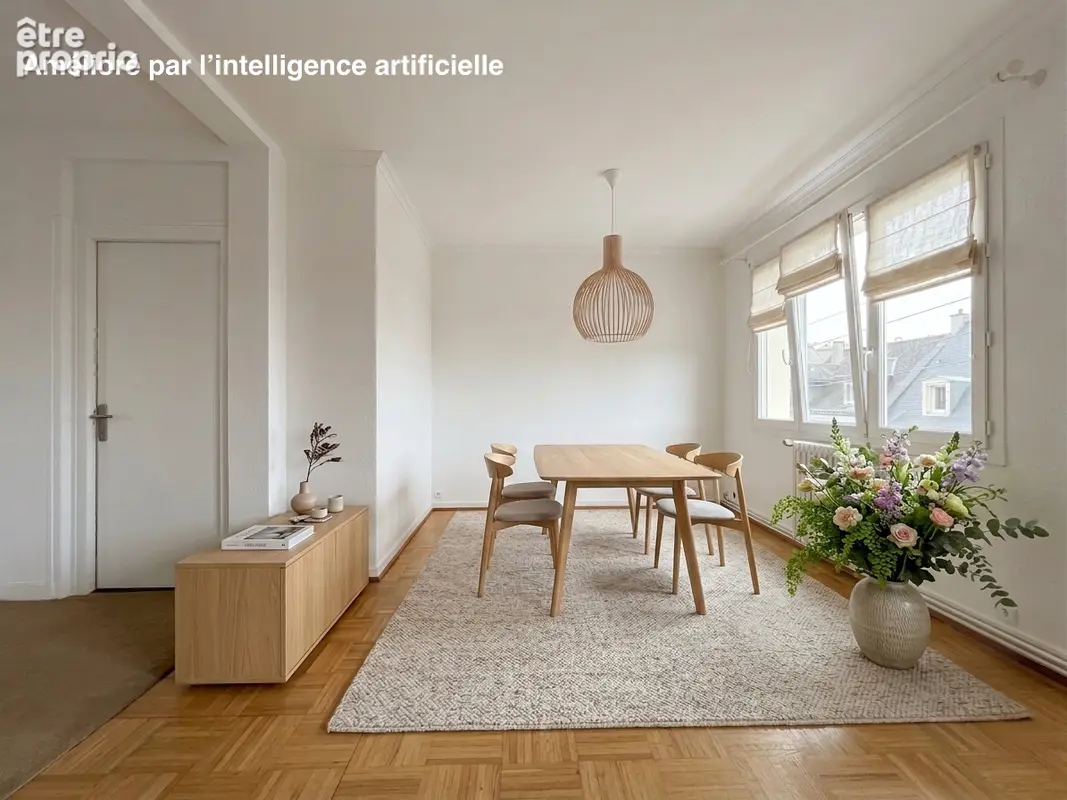Quartier Jeanne d'Arc - Appartement Rennes 5 pièces 130 m2 - Duplex - 4 chambres - Dernier étage - Garage - jardin partagé - photo 2