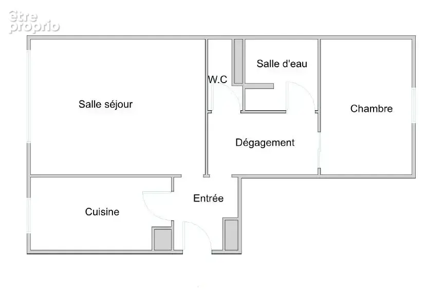 Lourmel – 2 pièces 51,60 m² – Résidence de standing avec gardien - photo 13