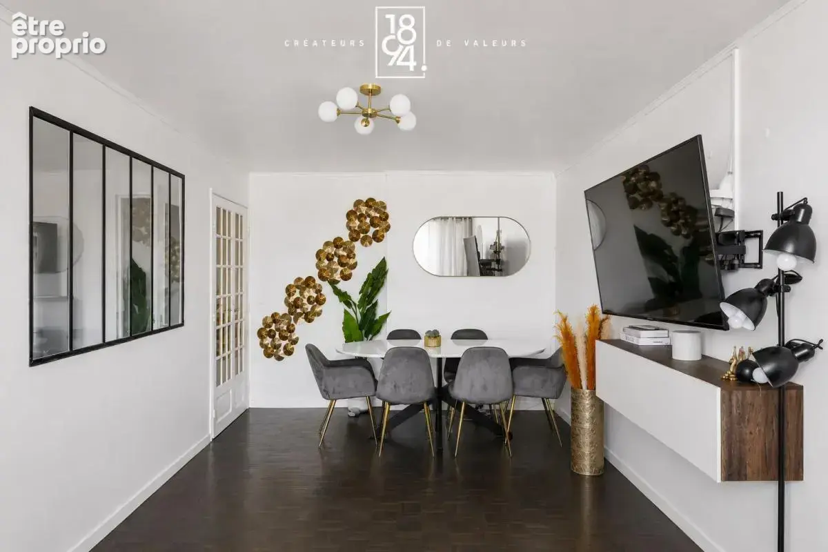 A vendre  Appartement T3 bis  68 m²  Villeurbanne – Laurent Bonnevay - photo 2