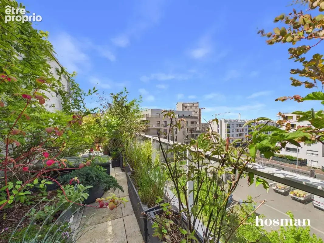 Coup de cœur ! Duplex traversant de 100m² avec immense terrasse (46m²) et jardin d'hiver - Derniers étages - Nanterre - photo 10