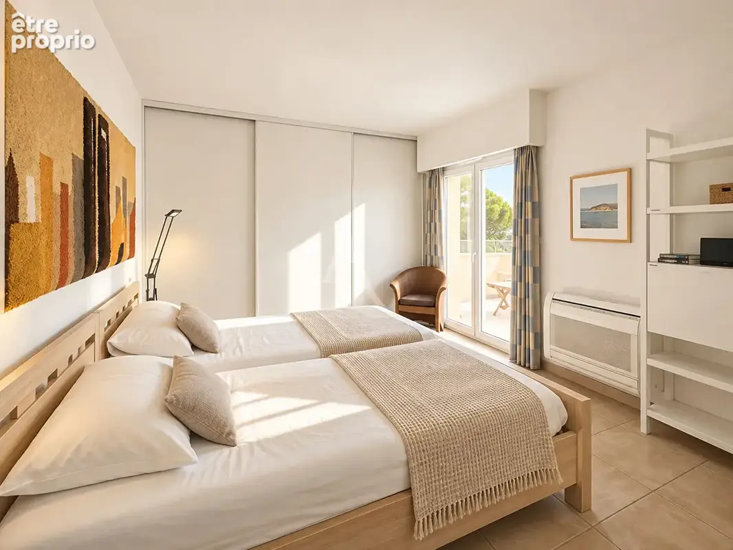 Exclusivite - cannes petit juas - villa sur le toit 125 m² - 4 chambres - terrasse 150 m² - piscine - photo 10