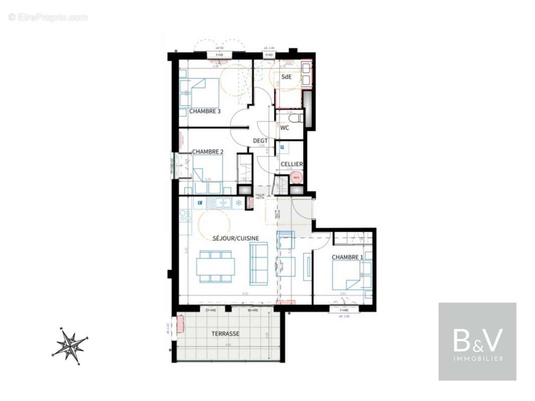 Appartement à MOUGUERRE
