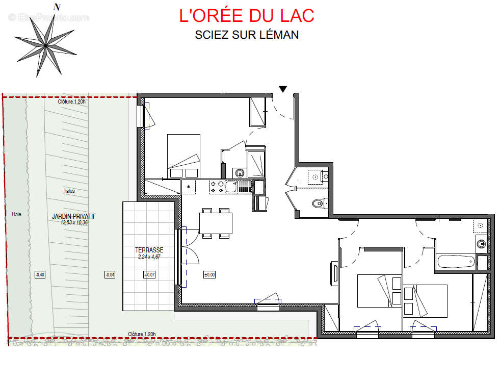 Appartement à SCIEZ