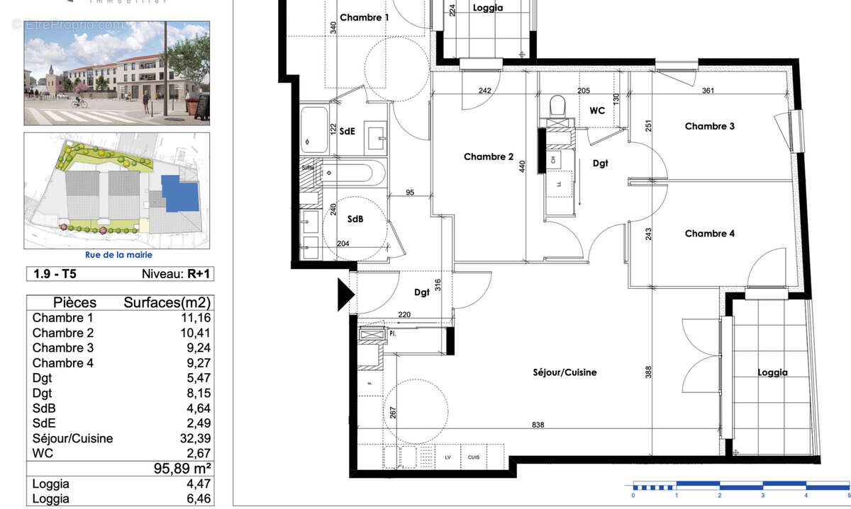 Appartement à DARDILLY