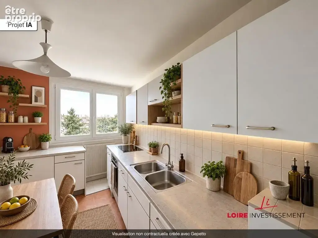 Appartement 4 pièces 81 m² à vendre à Saint-Etienne (42000) - photo 3
