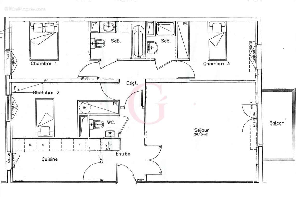 Appartement à BOURG-LA-REINE
