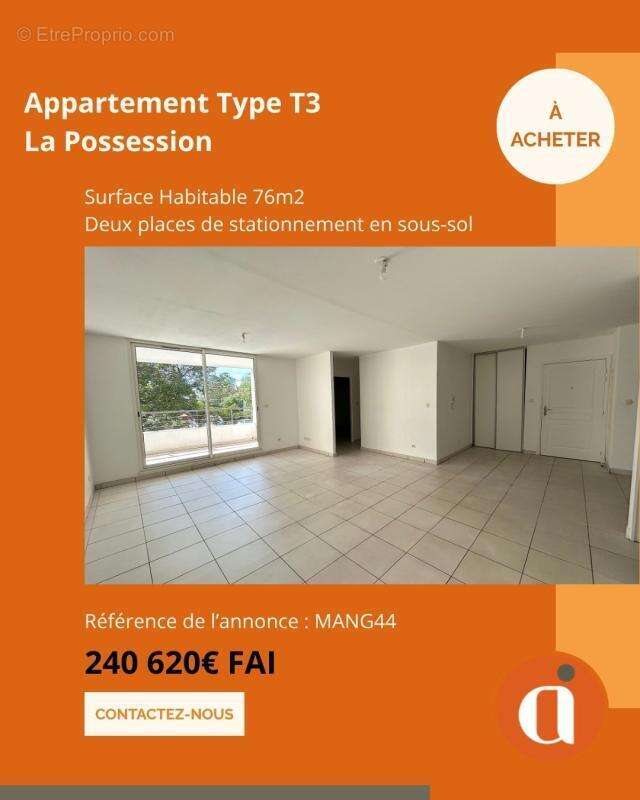 Appartement à LA POSSESSION