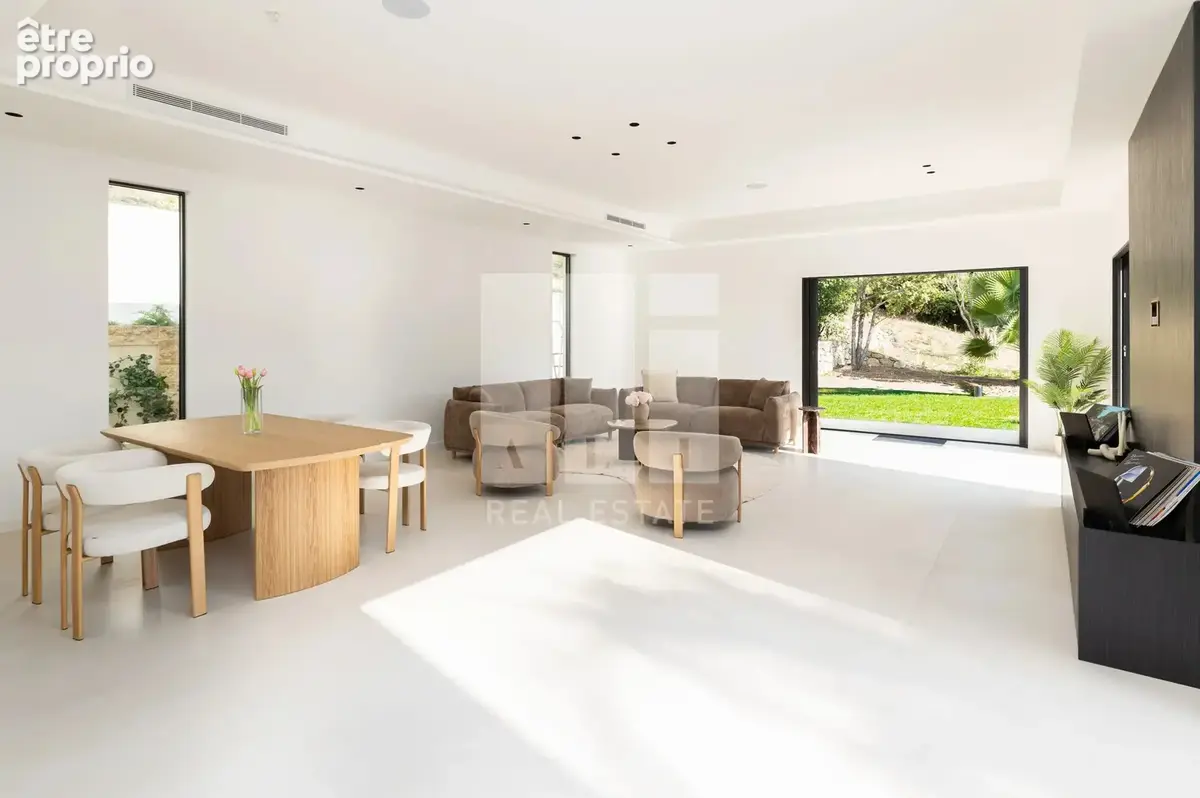 Mougins : domaine privé - au calme - villa contemporaine 4 ch - photo 4