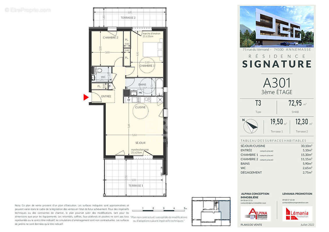 Appartement à ANNEMASSE