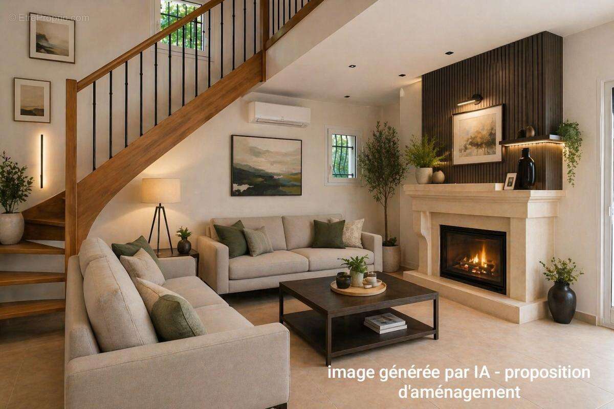 Maison À Vendre - 3 chambres de plain-pied avec piscine, garage et stationnement - photo 9