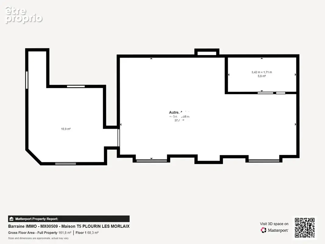 Maison Plourin-Les-Morlaix 5 pièce(s) 114 m2 - photo 9
