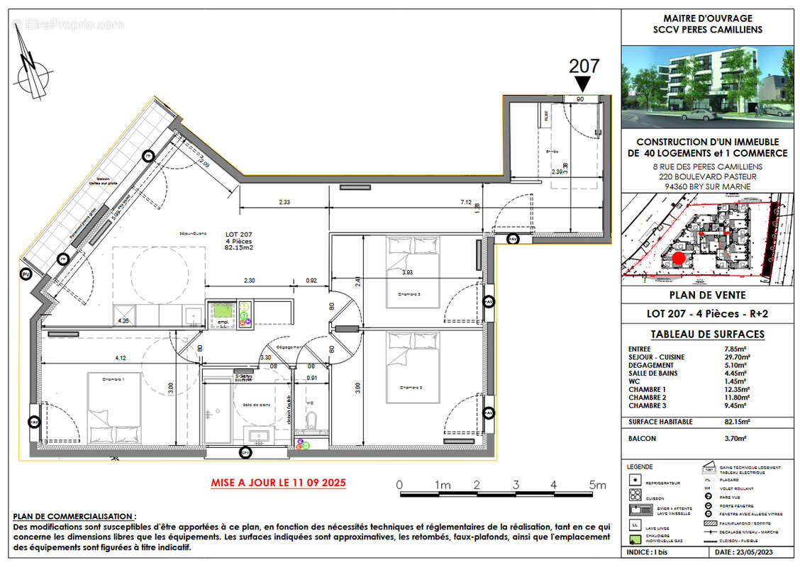 Appartement à BRY-SUR-MARNE