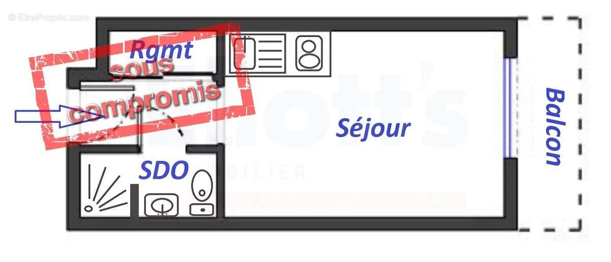 Appartement à PARIS-13E