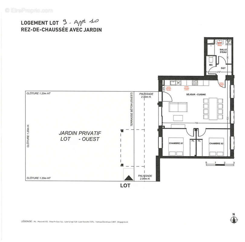 Montalivet  appartement 69,80 m² - photo 7