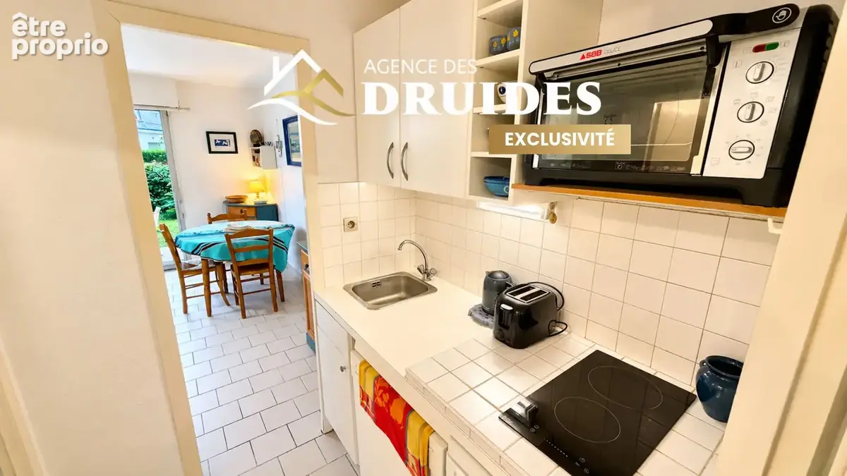 Exclusivité Agence des Druides - CARNAC  entre Légenèse et Ty Bihan - Appartement  avec chambre cabine - jardinet -  À 300 m des - photo 3