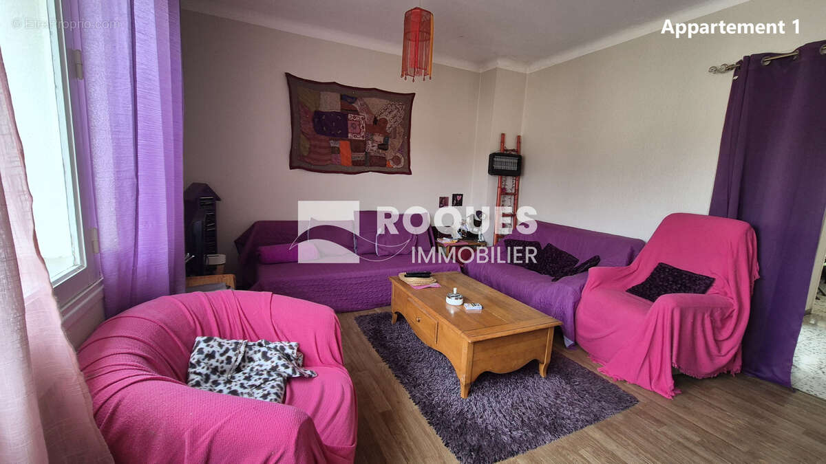 LAMALOU LES BAINS à vendre center ville Immeuble de 2 appartements T2 et T4 - photo 13