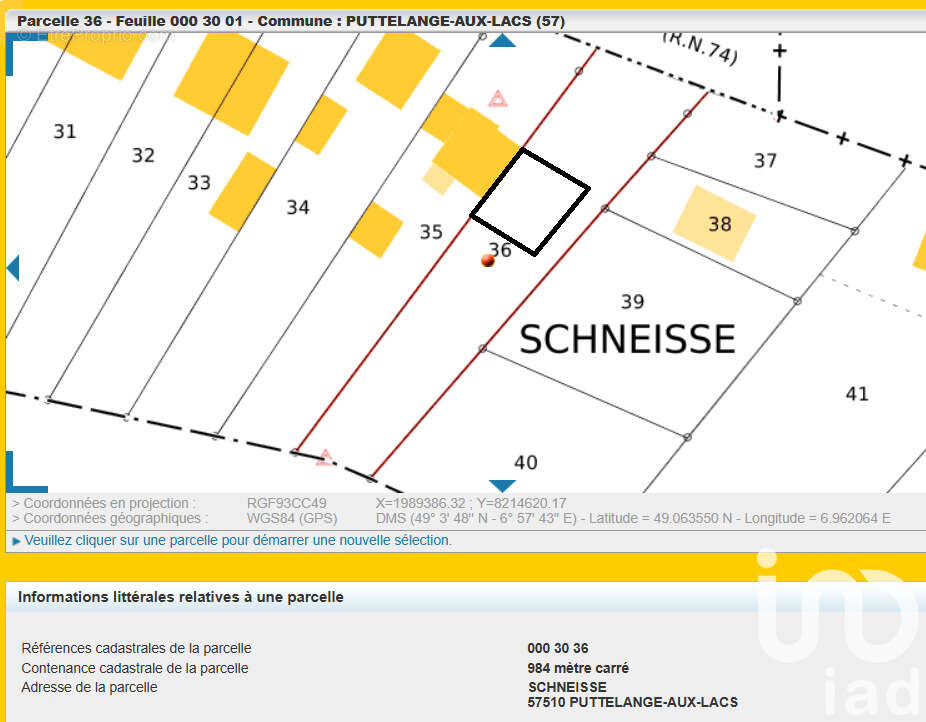 Photo 2 - Terrain à PUTTELANGE-AUX-LACS