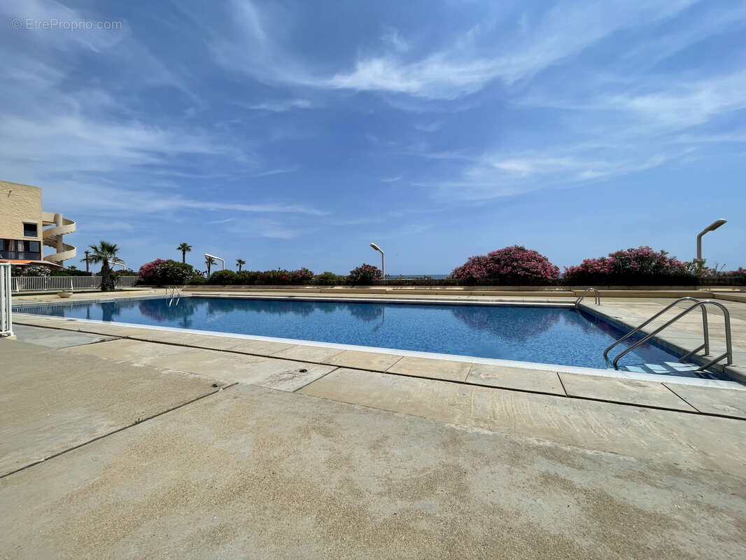 Le Barcarès Superbe T3 front de mer, vue mer avec pisicne accès direct plage ! - photo 10