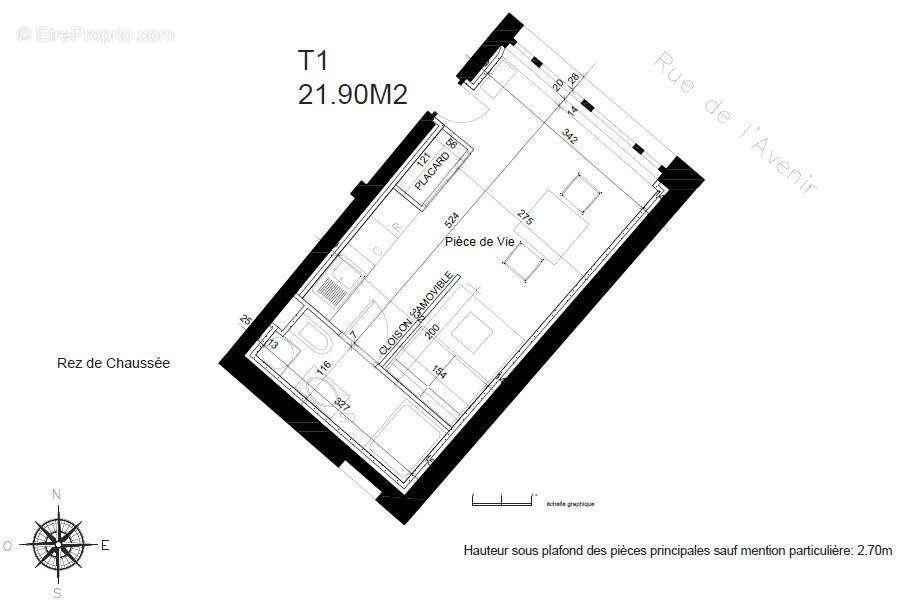 Studio réhabilité au cœur de Deauville - photo 3