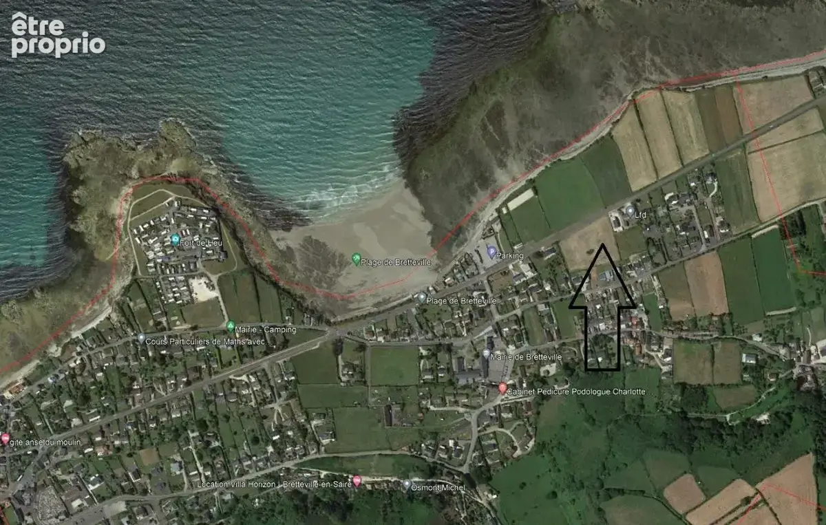 Terrain à bâtir sur la côte nord du cotentin, à bretteville en saire - photo 3