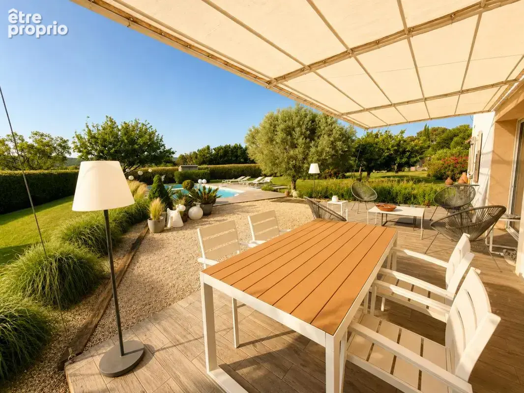 Maison chaleureuse avec piscine et vue imprenable sur la montangne de la Sainte Victoire - photo 2