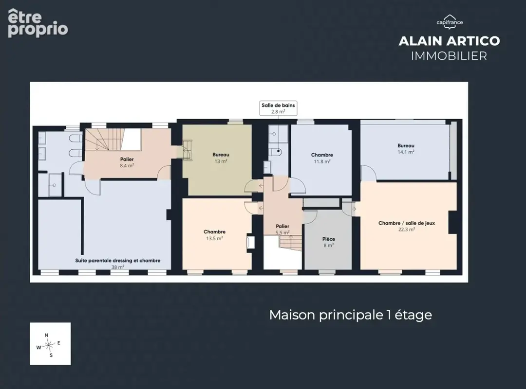 Maison bourgeoise XIXᵉ – 331 m² – appartement indépendant – piscine - photo 23