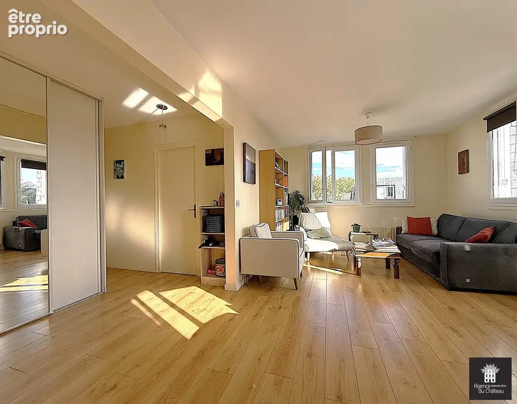 Versailles - av de paris - mermoz 2p 51m2 1ch + 1bur - dernier etage avec asc - lumineux - plan modulable - photo 4