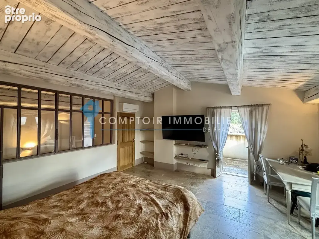 Secteur goudargues : mas recent avec piscine et appartement independant - photo 5