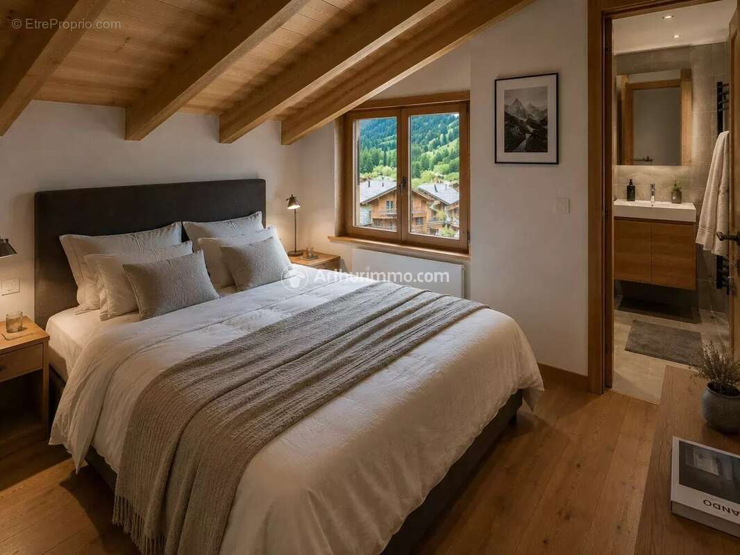 MORZINE – LES GRANGES Chalet 4 suites – Vue montagnes – À 3 minutes du centre - photo 4
