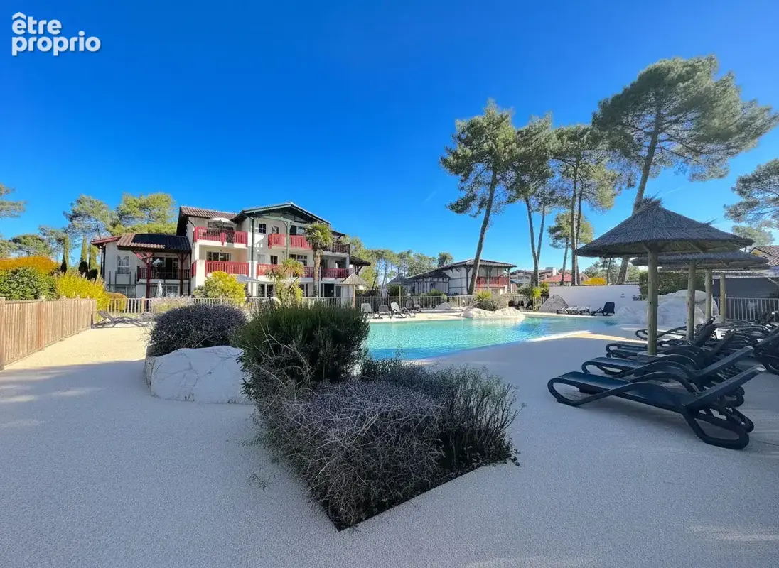 Appartement T3 avec terrasse à vendre au golf de Gujan-Mestras dans résidence avec piscine - photo 2